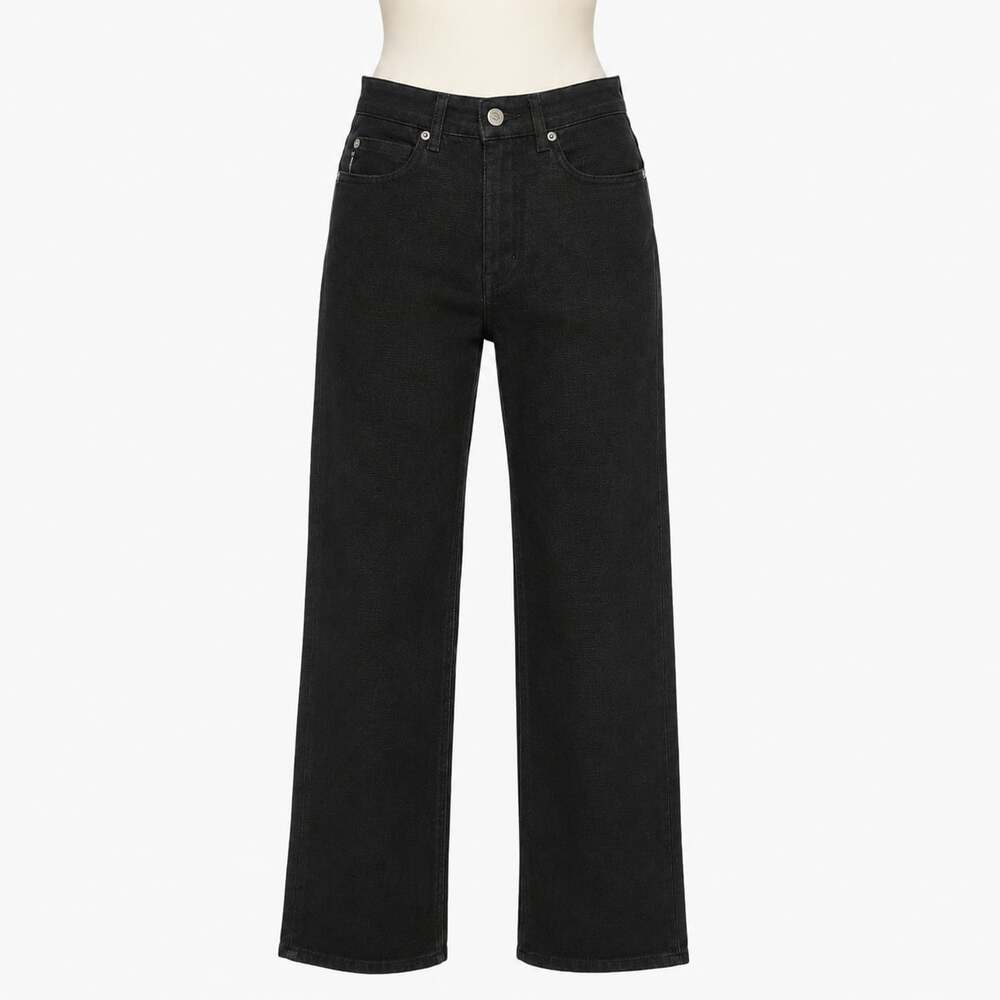 Vintage Giorgio Armani Corduroy Jeans Women’s Size 27 Black Straight Leg Italy